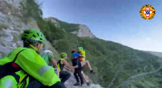 Piobbico - Cade durante un’arrampicata alla Falesia del Re: soccorso reso complesso dal vento